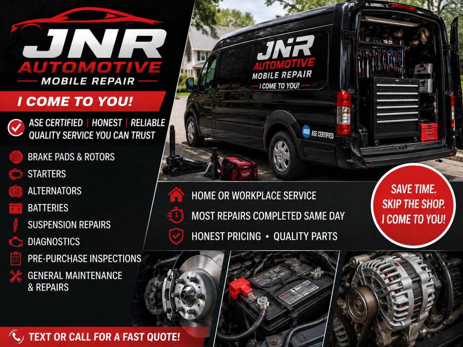 JnR Automotive Mobile Repair